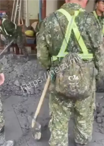 花莲光复堰塞湖灾情